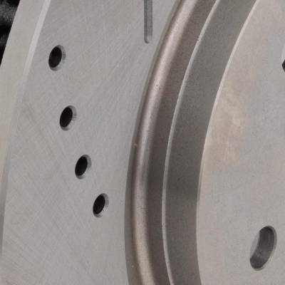 RAREELECTRICAL - New Cross-Drilled Brake Disc Compatible With Ford Lincoln Taurus Sho 6 Cyl 3.5L Taurus Limited 4 Cyl - Image 4