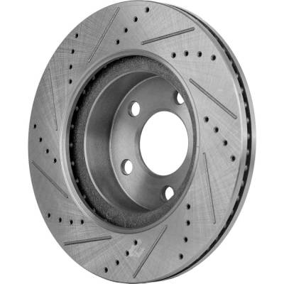 Rareelectrical - New Performance Rotor Brake Disc Compatible With Ford Mazda Ranger Tremor 6 Cyl 4.0L Explorer Sport - Image 5