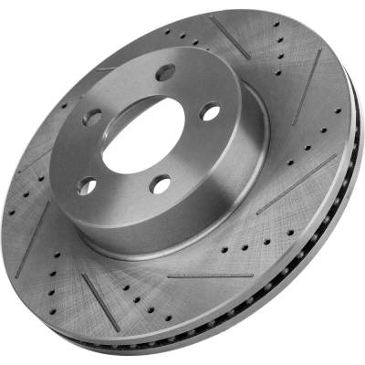 Rareelectrical - New Performance Rotor Brake Disc Compatible With Ford Mazda Ranger Tremor 6 Cyl 4.0L Explorer Sport - Image 7