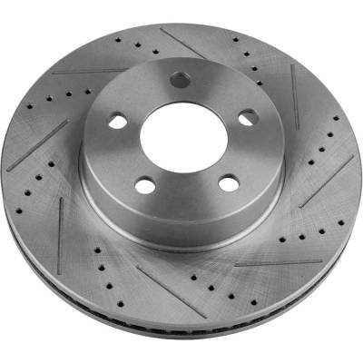 Rareelectrical - New Performance Rotor Brake Disc Compatible With Ford Mazda Ranger Tremor 6 Cyl 4.0L Explorer Sport - Image 8