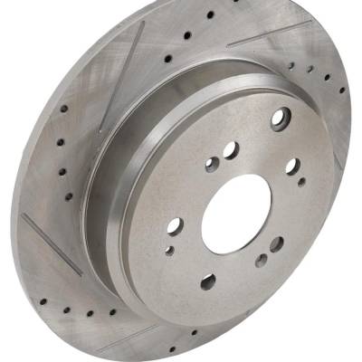 Rareelectrical - New Vented Brake Disc Compatible With Acura Honda Odyssey Ex-L 6 Cyl 3.5L Pilot Touring 6 Cyl 3.5L - Image 3