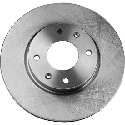 Rareelectrical - New 4 Lugs Brake Disc Compatible With Hyundai Kia Optima Lx 6 Cyl 2.7L Magentis Base 4 Cyl 2.4L - Image 1