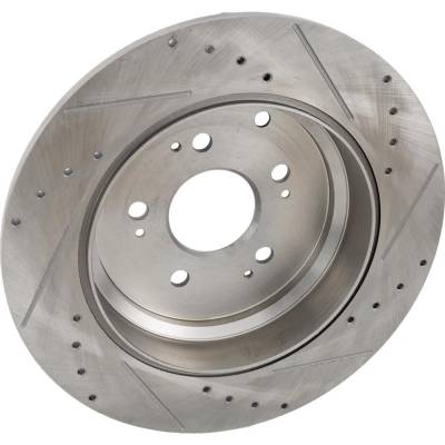 Rareelectrical - New Vented Brake Disc Compatible With Acura Honda Odyssey Touring 6 Cyl 3.5L Zdx Base 6 Cyl 3.7L - Image 2