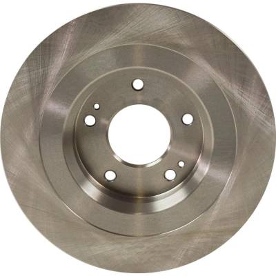 Rareelectrical - New Solid Brake Disc Compatible With Mitsubishi Outlander Phev Black Edition 4 Cyl 2.4L Outlander Gt - Image 3
