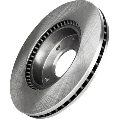 Rareelectrical - New 4 Lugs Brake Disc Compatible With Hyundai Kia Sonata Gl 4 Cyl 2.4L Magentis Base 6 Cyl 2.7L - Image 4