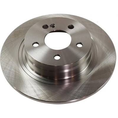 Rareelectrical - New Solid Brake Disc Compatible With Mercedes Benz C300 4Matic Luxury 6 Cyl 3.0L C250 4Matic 6 Cyl - Image 1