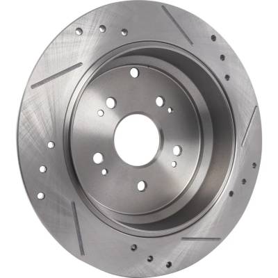 Rareelectrical - New Solid Brake Disc Compatible With Acura Honda Rdx Base 6 Cyl 3.5L Cr-V Se 4 Cyl 2.4L Cr-V Lx 4 - Image 5