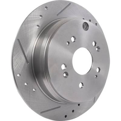 Rareelectrical - New Solid Brake Disc Compatible With Acura Honda Rdx Base 4 Cyl 2.3L Rdx Base 6 Cyl 3.5L Cr-V Ex-L 4 - Image 2