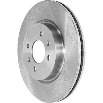 RAREELECTRICAL - New Cast Iron Brake Disc Compatible With Hyundai Kia Accent Ultimate 4 Cyl 1.6L Rio Ex 4 Cyl 1.6L - Image 3