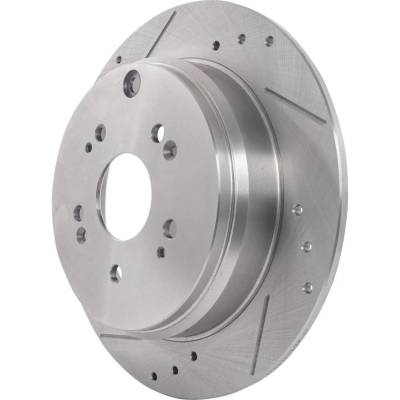 Rareelectrical - New Solid Brake Disc Compatible With Acura Honda Rdx Base 4 Cyl 2.3L Cr-V Ex-L 4 Cyl 2.4L Cr-V - Image 3