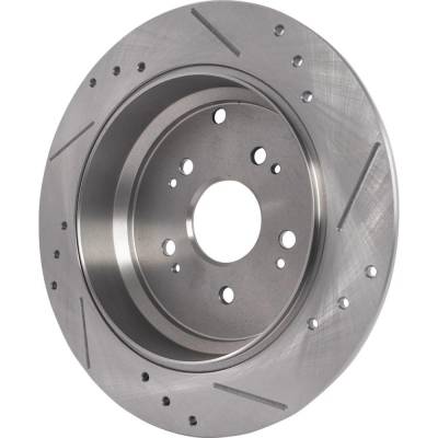 Rareelectrical - New Solid Brake Disc Compatible With Acura Honda Rdx Base 4 Cyl 2.3L Cr-V Ex-L 4 Cyl 2.4L Cr-V - Image 6