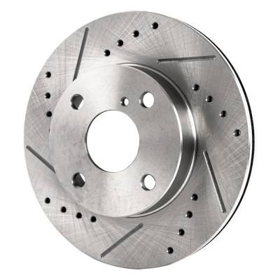 Rareelectrical - New Vented Brake Disc Compatible With Mazda Miata Se 4 Cyl 1.6L Miata Base 4 Cyl 1.6L Le 1990-1993 - Image 2