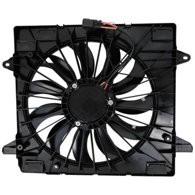 Rareelectrical - New Single Cooling Fan Assembly Compatible With Cadillac Chevrolet Gmc Xt5 Premium Luxury 6 Cyl 3.6L - Image 1