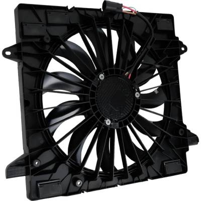 Rareelectrical - New Single Cooling Fan Assembly Compatible With Cadillac Chevrolet Gmc Xt5 Premium Luxury 6 Cyl 3.6L - Image 3