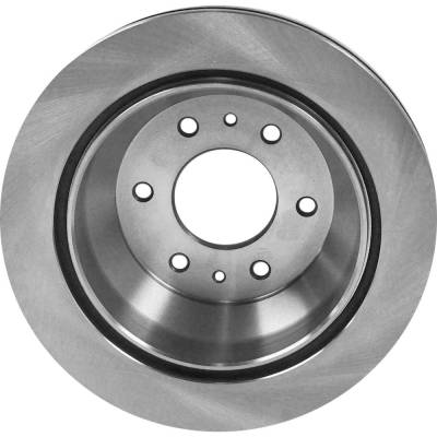 Rareelectrical - New Left Rear Brake Disc Compatible With Buick Chevrolet Gmc Trailblazer Ltz 6 Cyl 4.2L Envoy Xl Sle - Image 3