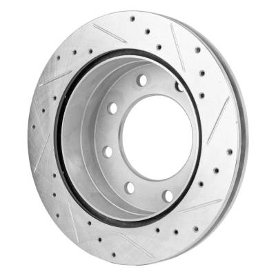 Rareelectrical - Performance Rotor Brake Disc Compatible With Chevrolet Gmc Silverado 1500 Hd Base 8 Cyl 6.0L - Image 4