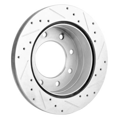 Rareelectrical - Performance Rotor Brake Disc Compatible With Chevrolet Gmc Silverado 1500 Hd Base 8 Cyl 6.0L - Image 6