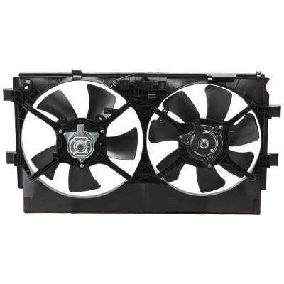 New Dual Cooling Fan Assembly Compatible With Mitsubishi Rvr Se Limited Edition 4 Cyl 2.4L Outlander