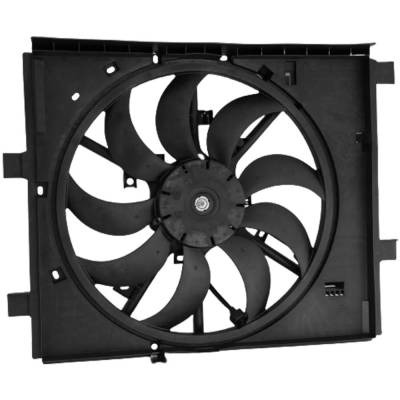 Rareelectrical - New Single Cooling Fan Assembly Compatible With Nissan Juke Sl 4 Cyl 1.6L Juke Sv 4 Cyl 1.6L S Nismo - Image 4