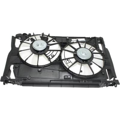 New Dual Cooling Fan Assembly Compatible With Toyota Rav4 Sport 4 Cyl 2.5L Rav4 Base 4 Cyl 2.5L Rav4