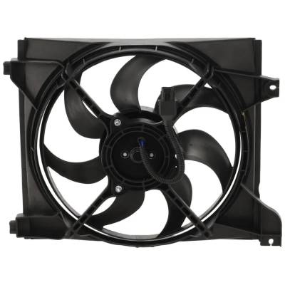 Rareelectrical - New Radiator Cooling Fan Assembly Compatible With Kia Rio Ex 4 Cyl 1.6L Rio5 Sx 4 Cyl 1.6L Rio5 Ex 4 - Image 3