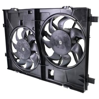 RAREELECTRICAL - New Dual Cooling Fan Assembly Compatible With Mazda S 6 Cyl 3.7L I 4 Cyl 2.5L Gs 4 2.5L Gt 2009-2010 - Image 3
