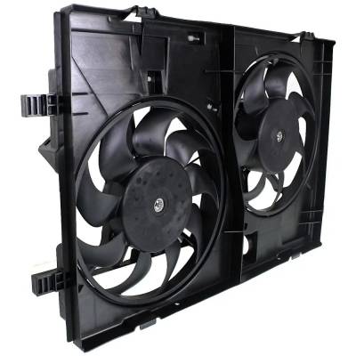 RAREELECTRICAL - New Dual Cooling Fan Assembly Compatible With Mazda S 6 Cyl 3.7L Gt 4 Cyl 2.5L I 4 2.5L Gs 2009-2010 - Image 2