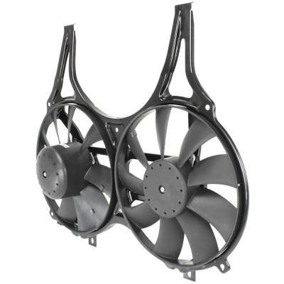 RAREELECTRICAL - New Dual Cooling Fan Assembly Compatible With Mercedes Benz E300 Base 6 Cyl 3.0L E320 Base 6 Cyl - Image 3