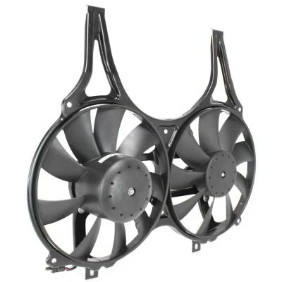 RAREELECTRICAL - New Dual Cooling Fan Assembly Compatible With Mercedes Benz E300 Base 6 Cyl 3.0L E320 Base 6 Cyl - Image 4
