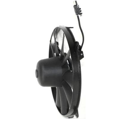 Rareelectrical - New Single Cooling Fan Assembly Compatible With Mercedes Benz 400E Base 8 Cyl 4.2L E420 Base 8 Cyl - Image 2
