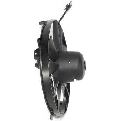 Rareelectrical - New Single Cooling Fan Assembly Compatible With Mercedes Benz 400E Base 8 Cyl 4.2L E420 Base 8 Cyl - Image 3