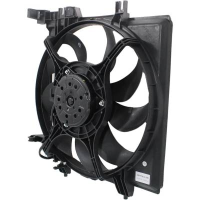 Rareelectrical - New Radiator Cooling Fan Assembly Compatible With Subaru Impreza Wrx Premium 4 Cyl 2.5L Xv Crosstrek - Image 2
