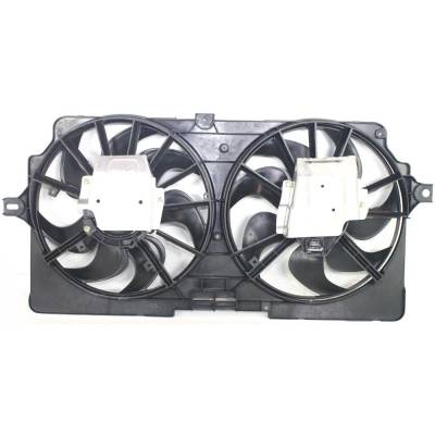 New Dual Cooling Fan Assembly Compatible With Chevrolet Oldsmobile Pontiac Silhouette Gl 6 Cyl 3.4L