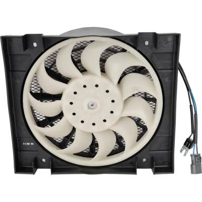 RAREELECTRICAL - New Condenser Cooling Fan Assembly Compatible With Chevrolet Gmc Isuzu W5500hd Forward W5s042 4 Cyl - Image 4