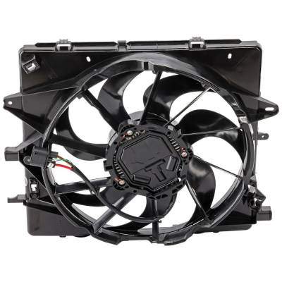 New Brushless Motor Cooling Fan Assembly Compatible With Chevrolet Camaro Lt 6 Cyl 3.6L Camaro Ls 4