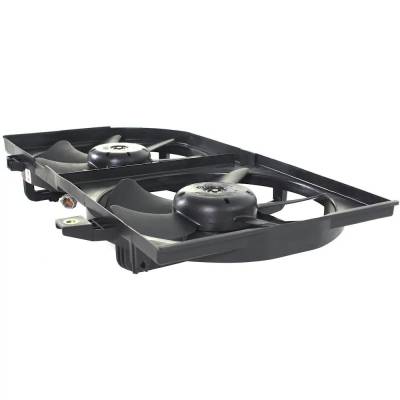 RAREELECTRICAL - New Dual Cooling Fan Assembly Compatible With Nissan Sentra S 4 Cyl 2.5L Sentra Se-R 4 Cyl 2.5L Se-R - Image 3