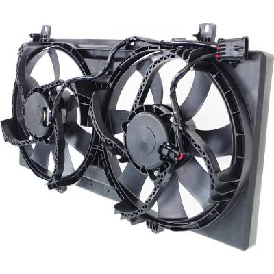 New Dual Cooling Fan Assembly Compatible With Chevrolet Camaro Lt 6 Cyl 3.6L Camaro Ls 6 Cyl 3.6L
