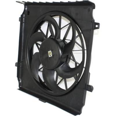 Rareelectrical - Single Cooling Fan Assembly Compatible With 2002-2005 Jeep Liberty Renegade 3.7L (02-03) Sport 2.4L - Image 3