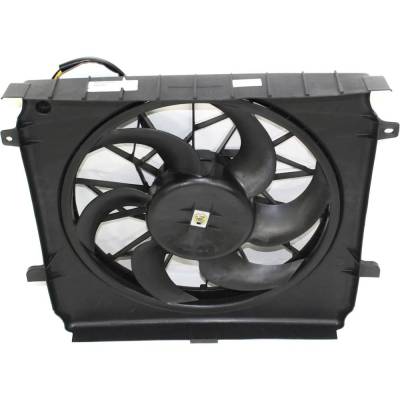 Rareelectrical - Single Cooling Fan Assembly Compatible With 2002-2005 Jeep Liberty Renegade 3.7L (02-03) Sport 2.4L - Image 6