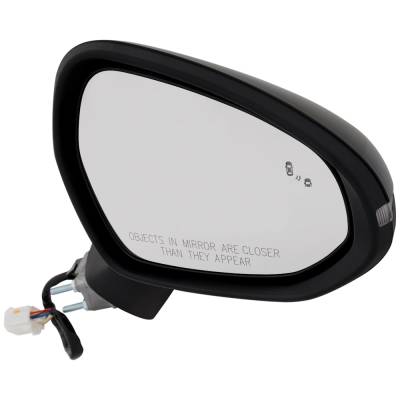 Side Mirror Compatible With 2021-2024 Kia K5 1.6L 2.5L I4 Right Passenger Side 290Hp Replaces