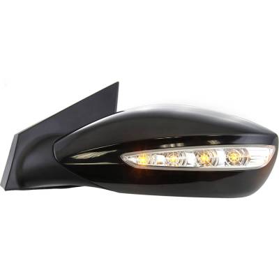 Rareelectrical - New Side Mirror Compatible With 2011-2014 Hyundai Sonata 2.4L 2.0L I4 Left Driver Side 274Hp - Image 5