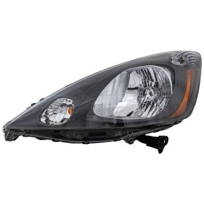 Rareelectrical - New Left Headlights Compatible With Honda Fit 1.5L 2009 2010 2011 2012 2013 2014 By Part Numbers - Image 1