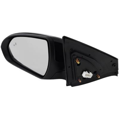 Rareelectrical - New Side Mirror Compatible With 2017-2018 Hyundai Elantra 2.0L 1.4L I4 Left Driver Side 128Hp - Image 3