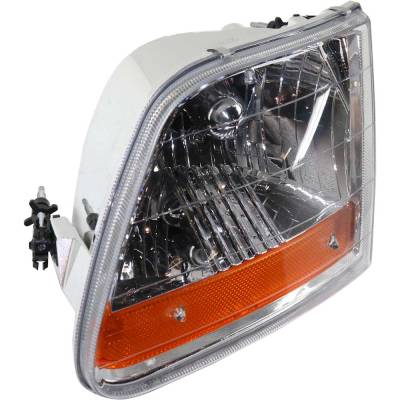 Rareelectrical - Headlight Compatible With 2001-2003 Ford F-150 4.2L 4.6L V6 Essex Triton Left Driver Side Halogen - Image 2