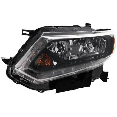 Rareelectrical - Headlight Compatible With 2014-2016 Nissan Rogue 2.5L 2.0L I4 Qr25de Mr20dd Left Driver Side Halogen - Image 2