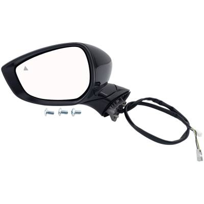 Side Mirror Compatible With 2019-2021 Mazda 3 2.5L I4 Py-Vps Left Driver Side 250Hp Replaces