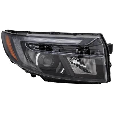Rareelectrical - Headlight Compatible With 2021-2023 Honda Ridgeline Passport 3.5L V6 J35y6 Right Passenger Side Led - Image 1