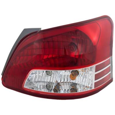 Rareelectrical - Tail Light Compatible With 2007-2012 Toyota Yaris 1.5L I4 Right Passenger Side Halogen Rept730309 - Image 2