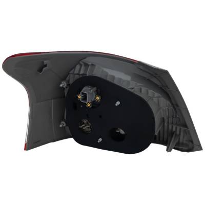 Rareelectrical - Tail Light Compatible With 2007-2012 Toyota Yaris 1.5L I4 Right Passenger Side Halogen Rept730309 - Image 5