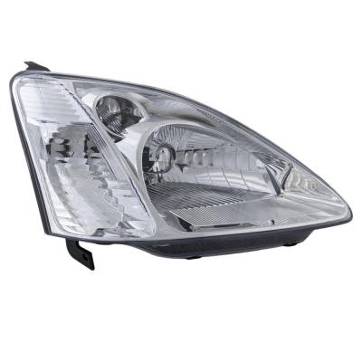 Rareelectrical - Headlight Compatible With 2002-2003 Honda Civic 1.7L 2.0L I4 D17a1 D17a2 K20a3 Right Passenger Side - Image 3
